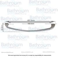 Aqualux Spares Fittings Pack, Towel Rail SFP004