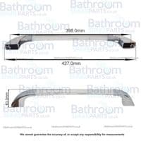 Aqualux Spares Fittings Pack, Towel Rail SFP036