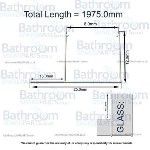 Aqualux Spares Quad Seal Pack Seal Kit SSP061
