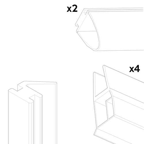 Aqualux Spares Seal Pack Seal Kit SSP027