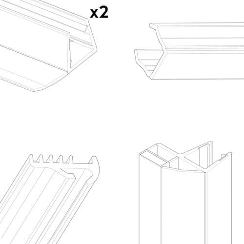Aqualux Spares Seal Pack Seal Kit SSP049