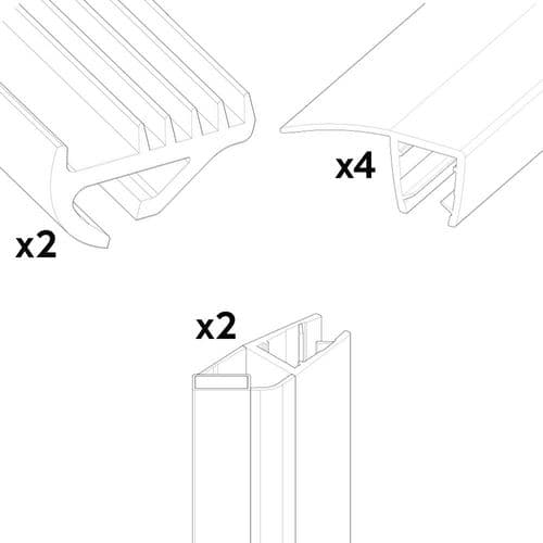 Aqualux Spares Seal Pack Seal Kit SSP052