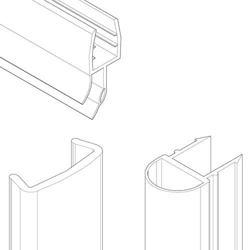 Aqualux Spares Seal Pack, Seal & Trim Kit SSP019