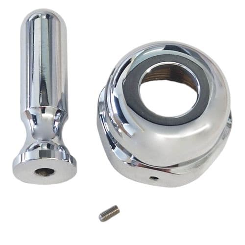 Armitage Shanks Aqualon lever shroud & grub screw - Chrome  S961180AA