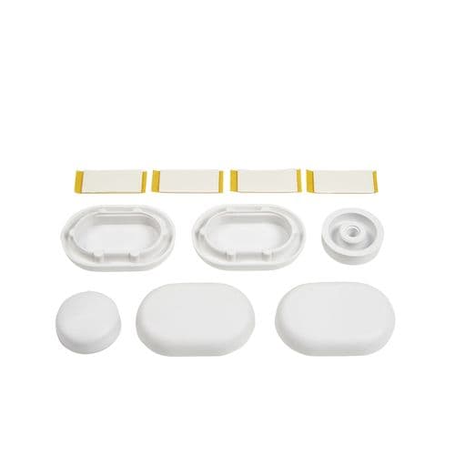 Armitage Shanks Bakasan Seat & Cover Buffer Set of 6 White SV23201