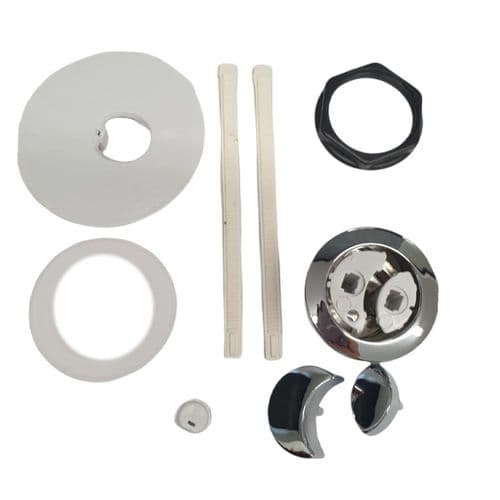 Armitage Shanks Crescent push button - Chrome S4496AA