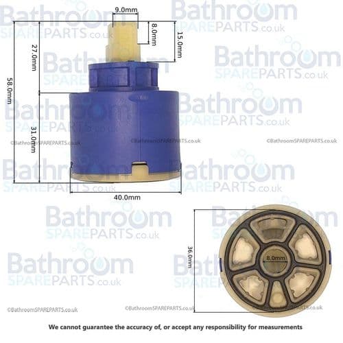 Armitage Shanks  Diverter Cartridge For L6919AA Up To May 2017  A861264NU