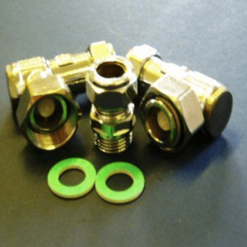 Armitage Shanks Elbow isolation valve pack 15mm S960132NU