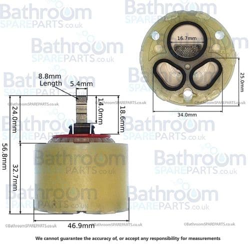 Armitage Shanks Fairline Click Cartridge A960500NU