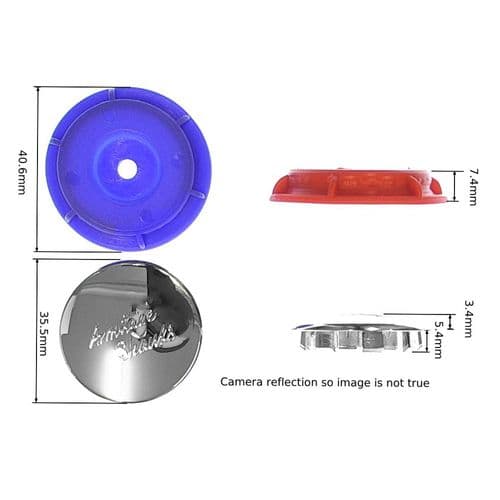 Armitage Shanks Fairline indice disc & holders - Chrome S9684AA