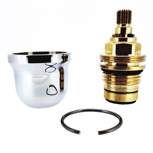 Armitage Shanks Hathaway Shield 1/2 Inch Valve - Chrome S961095AA