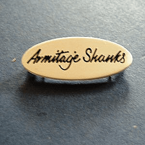 Armitage Shanks Hero Knob Cap White Dual L689401