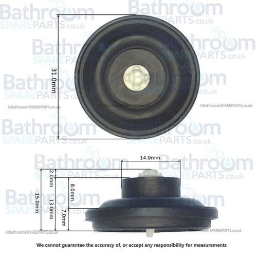 Armitage Shanks Hushflo Ball Valve Washer BALL041