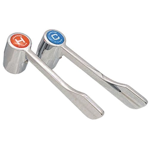 Armitage Shanks Markwik Indice 150mm Levers Hot & Cold - Chrome S961228AA