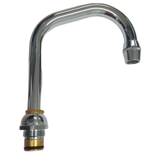 Armitage Shanks Markwik Swan Neck Spout & Anti Splash for wall mixer - Chrome S961201AA
