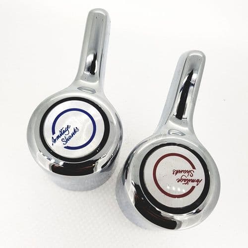 Armitage Shanks Millenia QT lever handles Chrome- pair S8035AA