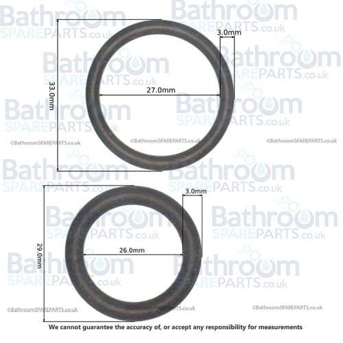 Armitage Shanks Nimbus set of two pb813 & pb814 S961172NU