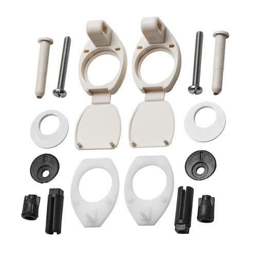 Armitage Shanks Orion seat hinges - pillars included - Chablis S972720