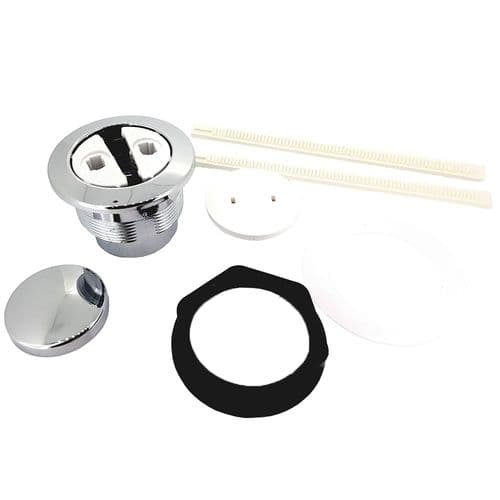 Armitage Shanks Sandringham Classic Flush Push Button Assembly - Chrome S4409AA