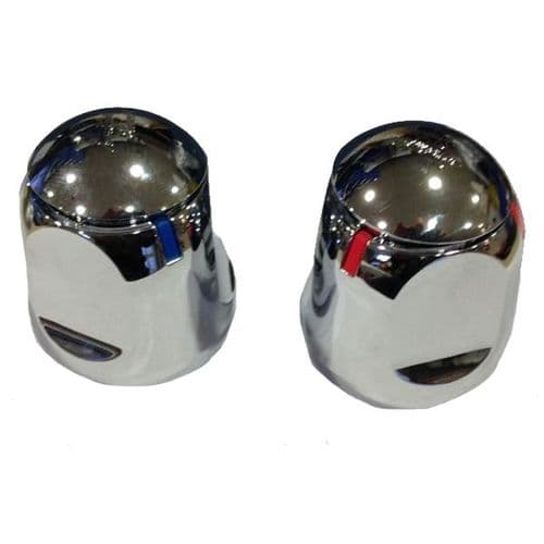 Armitage Shanks Sandringham Handles Complete Pair - Chrome S960137AA