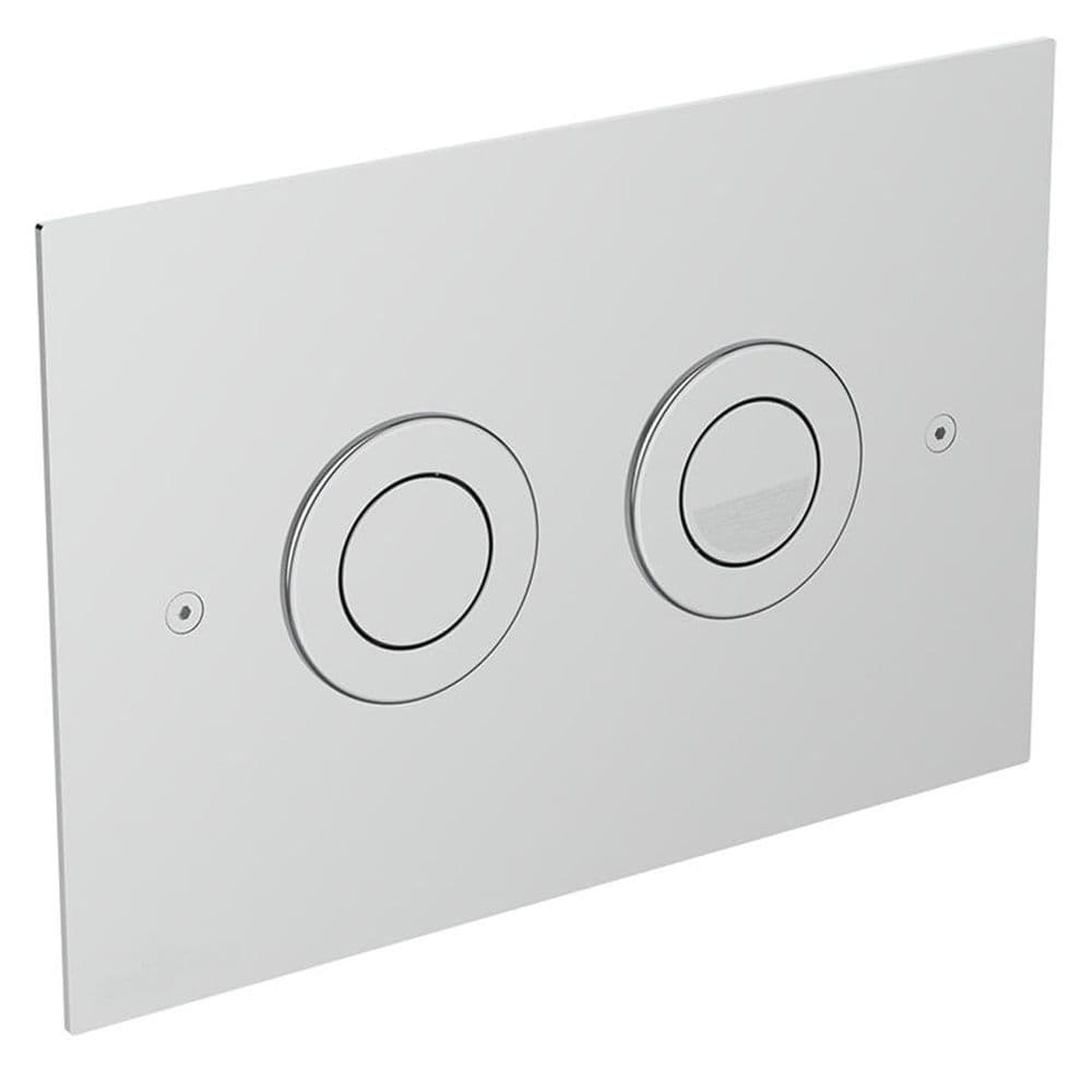 205082 Armitage Shanks Septa Pro P1 Dual Flush Plate Polished Stainless Steel ...