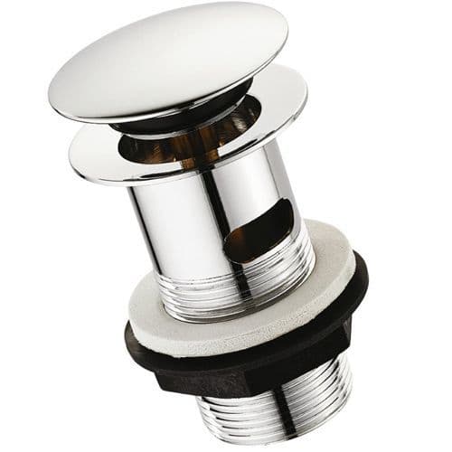 Armitage Shanks Slotted basin waste with "click" plug Chrome S8803AA