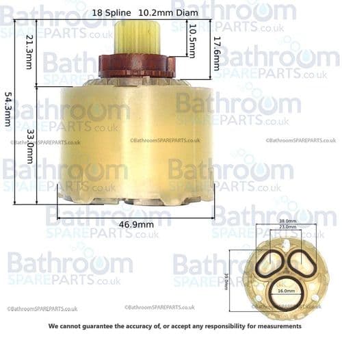 Armitage Shanks Spraymixer Sequential cycle valve A954440NU
