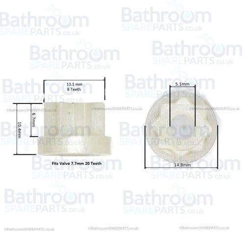 Armitage Shanks Starlite 2 Drive Insert S961000NU