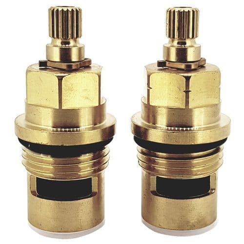Armitage Shanks Swan 11/2inch 1/4 Turn Ceramic Disc Cartridge Pair S9614NU
