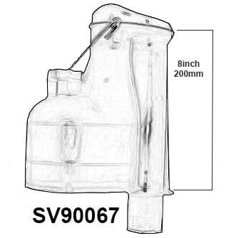 Armitage Shanks Toilet  SYPHON -7.5" 90C 78D -D/F SV90067
