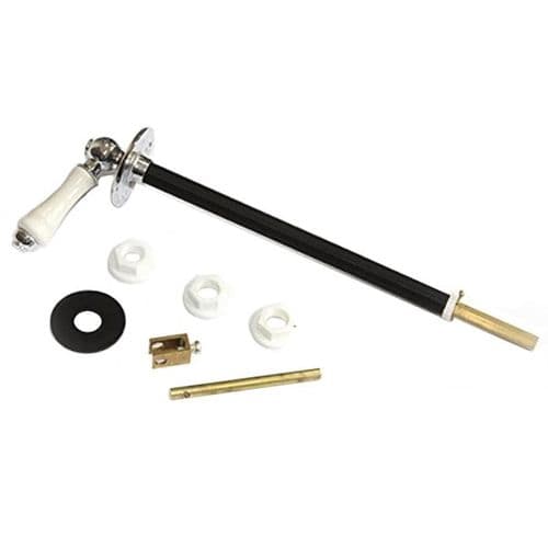 Armitage Shanks Traditional concealed cistern lever - pergamon porcelain and chrome plated S439520