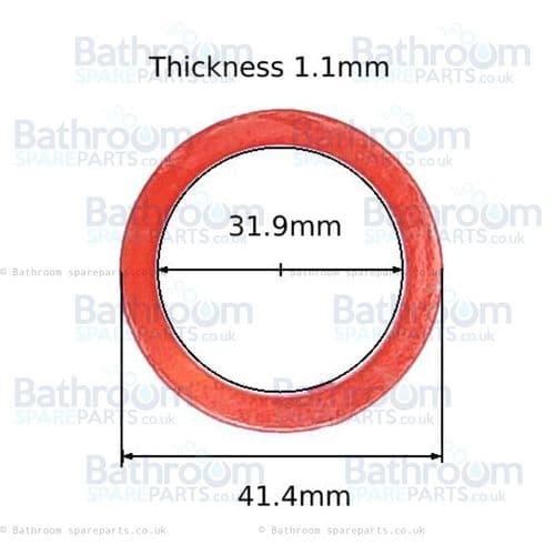 Armitage Shanks Zeta 70 Red Indice Ring E909633NU