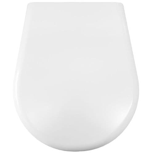 AXA Cinque Soft Close Toilet Seat and Cover White 368801