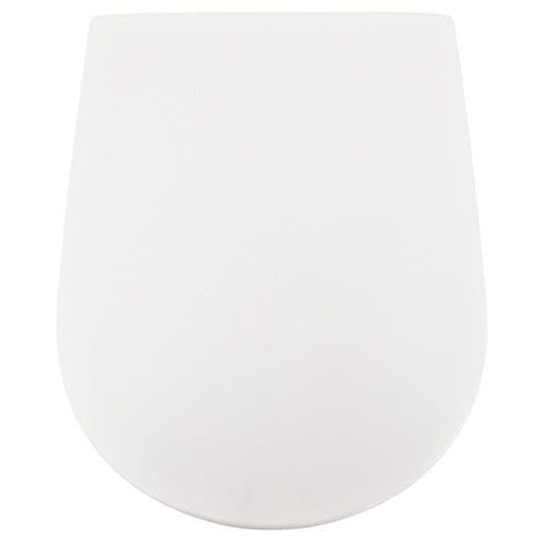 AXA DP Slim Soft Close Quick Release Toilet Seat & Cover Gloss White AF8401
