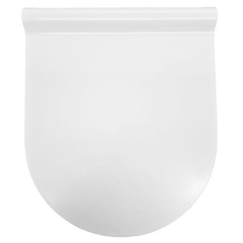 Axa One Evolution Slim Soft Close Quick Release Toilet Seat & Cover White AFS1301