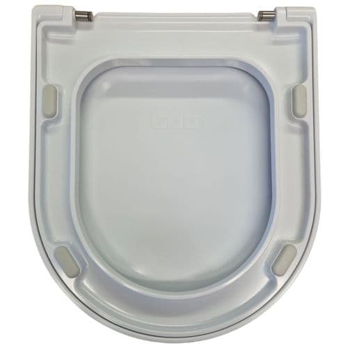 Axa One Standard Close Toilet Seat & Cover Thermoset White S019T01