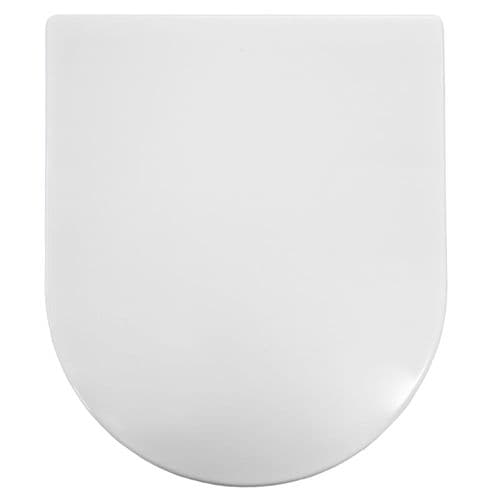 Axa One Standard Close Toilet Seat & Cover Thermoset White S019T01