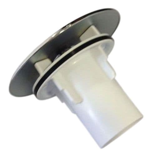 B&Q Cooke & Lewis Chrome Plated Flange CHROME FLANGE