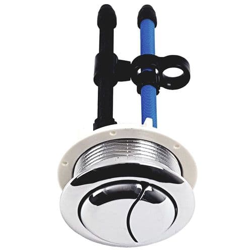 Banksia Dual Flush Push Button Chrome 48mm dia WD05504S
