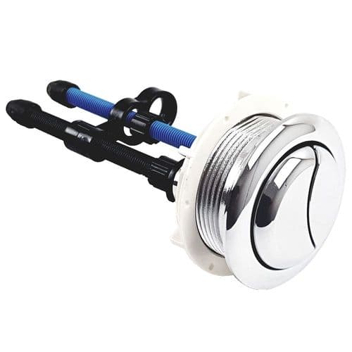 Banksia Dual Flush Push Button Chrome 48mm dia WD05504S