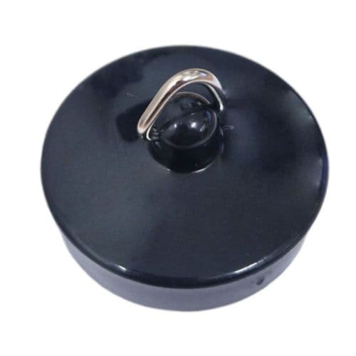 Basin or Bidet Black Plug EBPLUG035