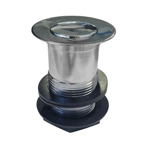 Basin Waste Flip Top Basin Waste 1"1/4, Unslotted Chrome Product BW101U