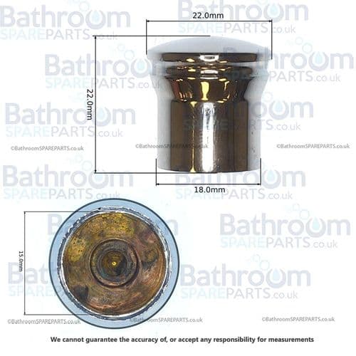 Bath/Shower Chrome Diverter Knob BSP8600732