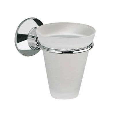 Bathroom Origins Ascot Glass Tumbler Only Frosted 54251010