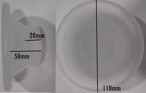 Bathroom Origins Genoa Glass Soap Dish Only 162383