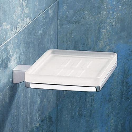 Bathroom Origins Glamour Glass Soap Dish Only 54571102