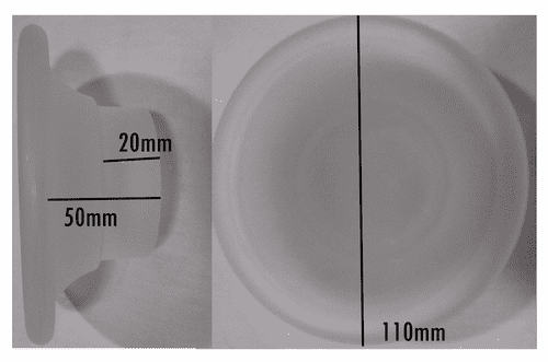 Bathroom Origins Glass Soap Dish only 162383