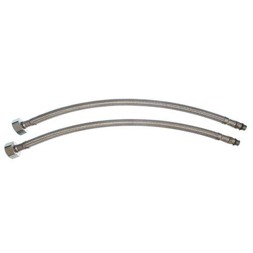 Bathroom Spare Parts Flexi Hose M10 x 1/2"BSP x 345mm BSPHOSE1