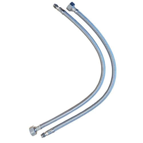 Bathroom Spare Parts Flexi Hose M10 x 1/2"BSP x 490mm BSPHOSE13