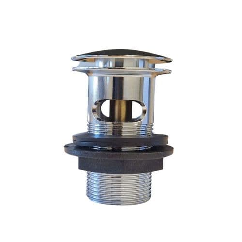 Bathroom Spare Parts Large Dome Basin Slotted Clicker Waste W43C-R